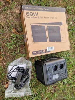 HIKMICRO G300 powerstation + EcoFlow 60W solární panel nové