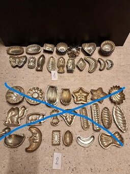 různé starožitné + retro formičky