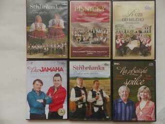Hudební DVD á 49,- - viz foto .