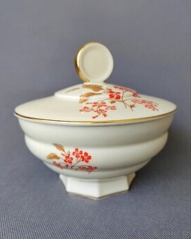 Vynikající porcelánová dóza ve stylu Art Deco Thomas (1908)