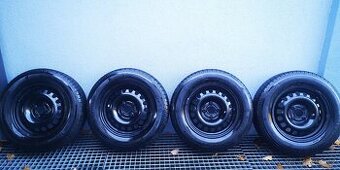 Zimní sada kol 4X100 R14 se zimními pneu 185/70/R14 - 7mm