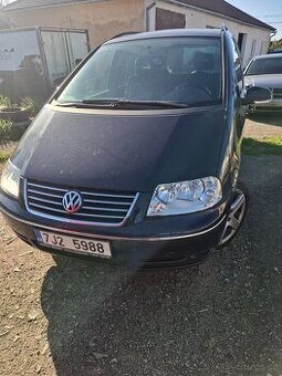 Volkswagen sharan 1.9tdi 85kw. R.V. 2009 7míst. bez DPF