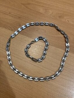 Řetízek a náramek z chirurgické oceli