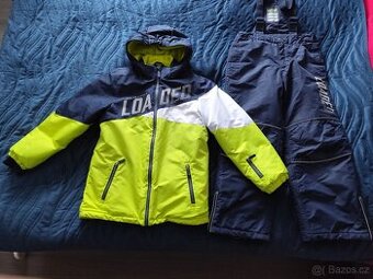 Lyžařský set kalhotky a bunda vel. 146