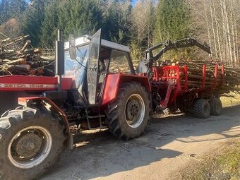 Traktorová vyvazečka - 1