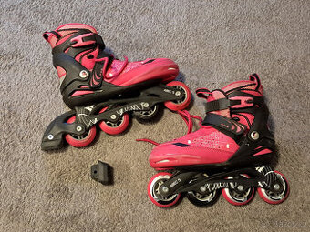 Kolečkové brusle - rostoucí (vel. 32 - 36)