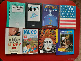 Knihy na prodej, různé: