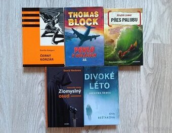 Nabídka knih z beletrie.