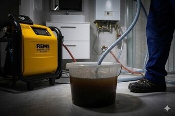 Čištění podlahového topení - Jihočeský Kraj