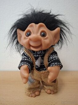 Trol panenka Thomas Dam 1977 retro TROLL DOLL