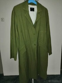 Baloňák kabát khaki zelený Bershka, velikost M, super stav.