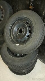 Zimní pneumatiky 155/80 R13, ráfek 5Jx13H2 ET43 - 1