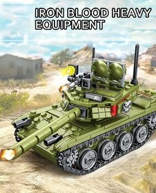 Stavebnice- Tank T85 kompatibilní s LEGO - 1
