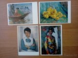Německé uměl.pohlednice-Hetner,Sterl,Gogh,Muller - 1