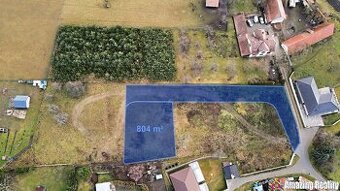Prodej stavebního pozemku o výměře 804 m2, v obci Malé Výkle