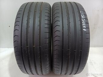 2ks letní pneu 215/50/17 Fulda