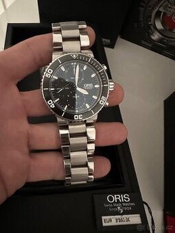 Hodinky Oris Aquis Chrono Automatic 7750-Full set. - 1