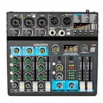 Profesionální audio mix Digitální FX 256-bit