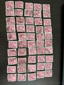 50x znamka Osterreichische Post 10 Heller