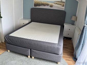 Postel Boxspring Ikea dunvik