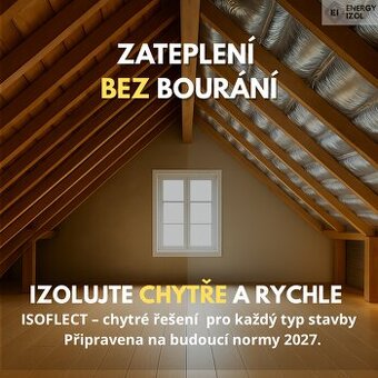 ZATEPLENÍ BEZ BOURÁNÍ – od 290 Kč/m² - 1