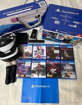Virtuální realita ps4 ps5 , playstation VR , ps4 vr