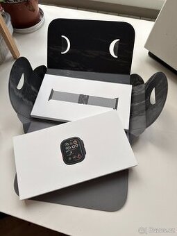 NOVÉ NEROZBALENÉ Apple Watch Ultra 2 – 49mm Black Titanium +
