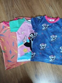 Dívčí trička set