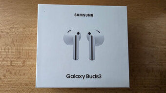 Samsung buds 3 se zárukou nerozbalené Bílé
