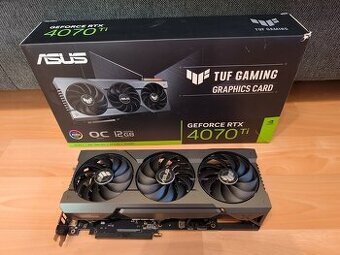 Grafická karta ASUS TUF RTX 4070 Ti Gaming OC edition