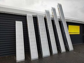 Prodám NOVÉ hliníkové nájezdy + certifikat