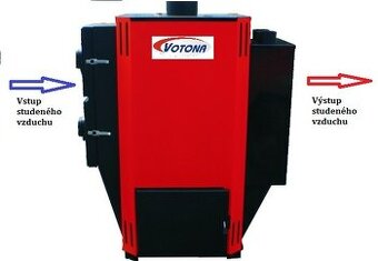kotel na pelety teplovzdušný  automatický