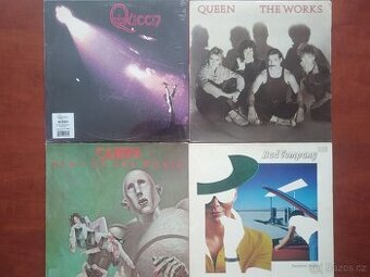 PRODÁM MIX LP - QUEEN,BAD COMPANY,NIRVANA...