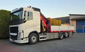 Volvo FH 540 - 6x2-Valník+HR-PALFINGER PK 34002 SH + JIB 060