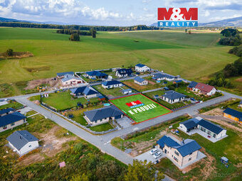 Prodej pozemku s hrubou stavbou, 1100 m², Červená Voda