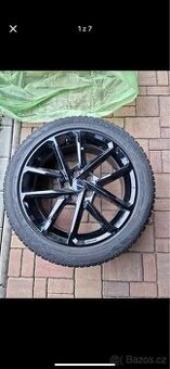 Alu kola Borbet fullblack 7,5Jx18 rozteč 5x114,3
