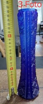 Modrá váza Václav Hanuš