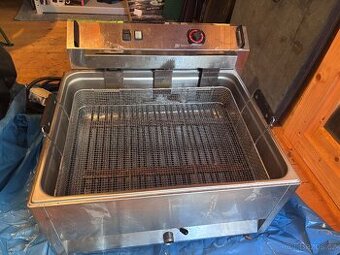 Gastro friteza stolní 30l REDFOX langoše, koblihy, ryby - 1