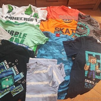 Prodám chlapecké oblečení 152-164, boty vel. 41