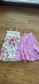 Dvoje letni saty vel. 146/152