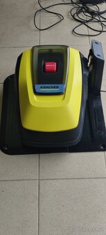 Robotická sekačka Karcher RLM + garáž ALKO