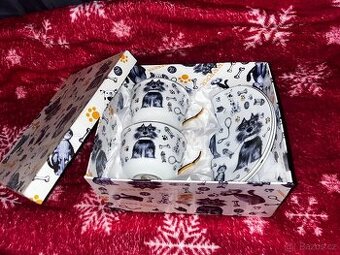 Čajový set z porcelánu