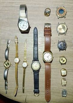 Hodinky SLAVA, CHAIKA, POJLOT, PRIM atd.