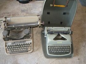 2x psací stroj