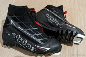 Běžkařské boty Alpina T10, vel. 39, NNN, téměř nové - 1