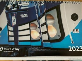 Prodám železniční kalendář 2023 - 1
