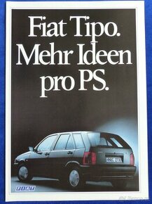 Fiat Tipo - 1990 - Prospekt - Výprodej - 1