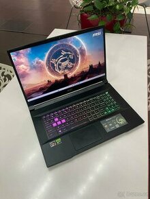 Velký Herní Notebook MSI BRAVO 17 D7VF, RTX 4060, 17,3 144Hz