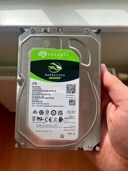 Seagate Barracuda 2TB HDD - 3,5” SATA
