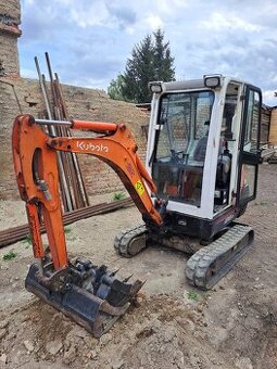 Minibagr Kubota kx41-3v / rok výroby 2012 / 3 lžíce